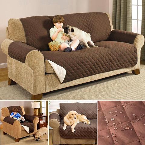 Reversible Sofa Slipcover Furniture Protector – Pet-Friendly Couch Cover