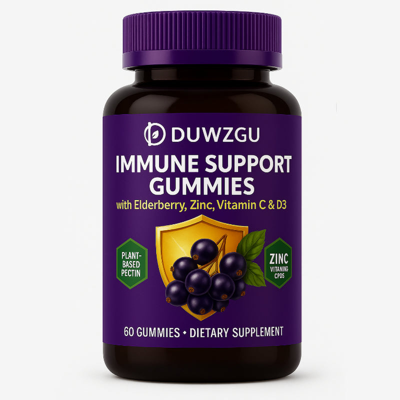 Elderberry Gummies – Immune Support Supplement, 60 Count