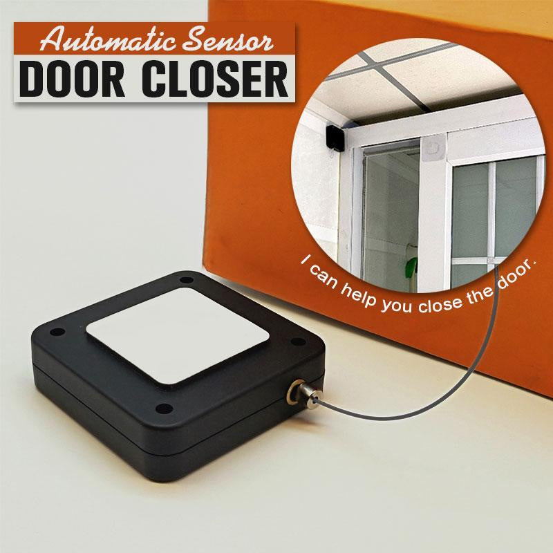 Punch-Free Automatic Door Closer – Soft Close Device for Sliding & Glass Doors