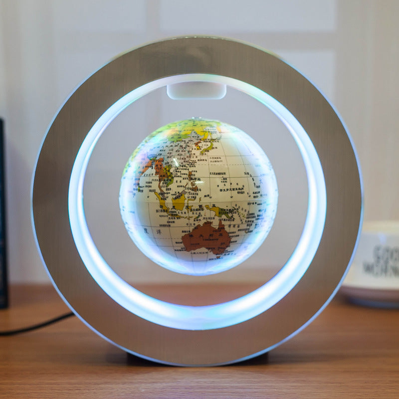 Levitating LED World Globe – Magnetic Floating Anti-Gravity Lamp
