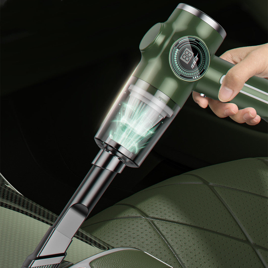 Cordless Mini Car Vacuum – Handheld Rechargeable Vacuum with Strong Suction