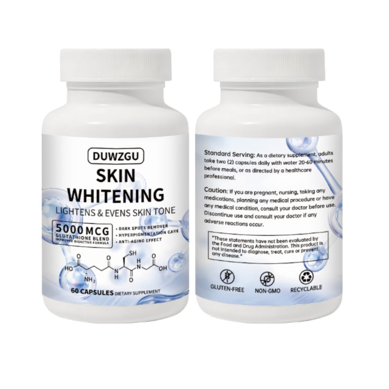 Glutathione Capsules – Antioxidant & Skin Glow Supplement, 60 Count