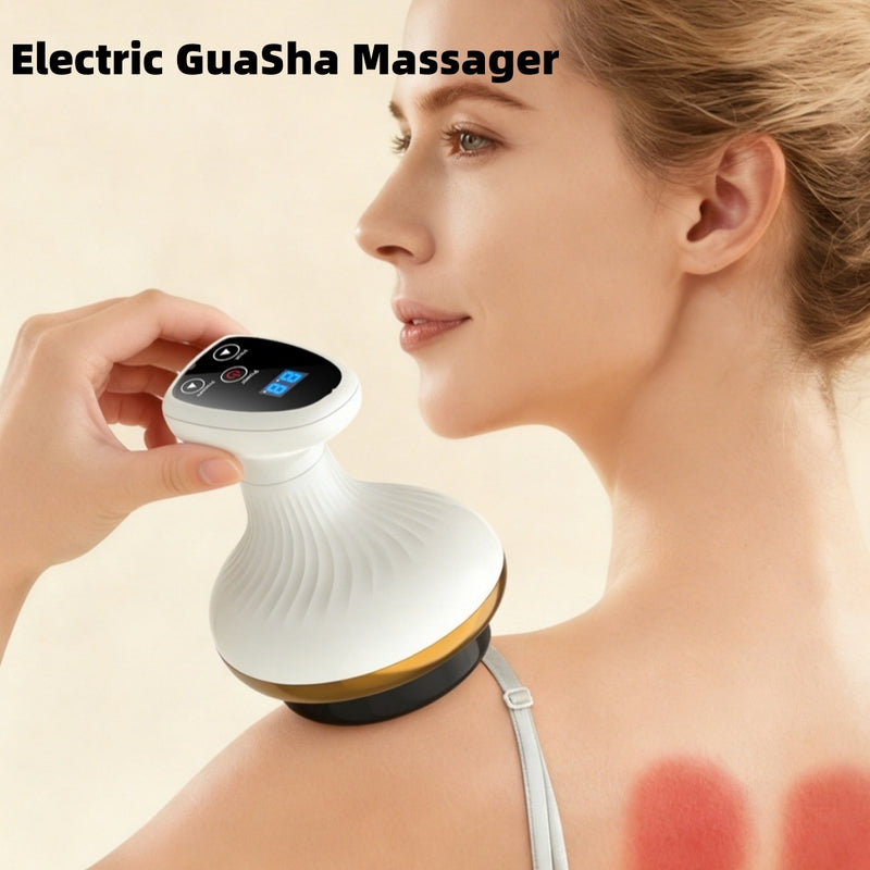 Electric Gua Sha Facial Massager Board – Meridian Scraping Beauty Device
